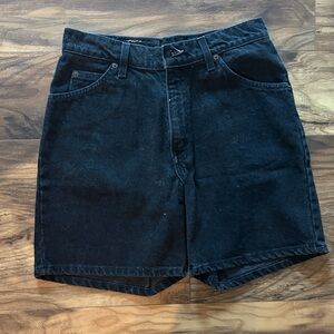 Levi's Black Jean Shorts